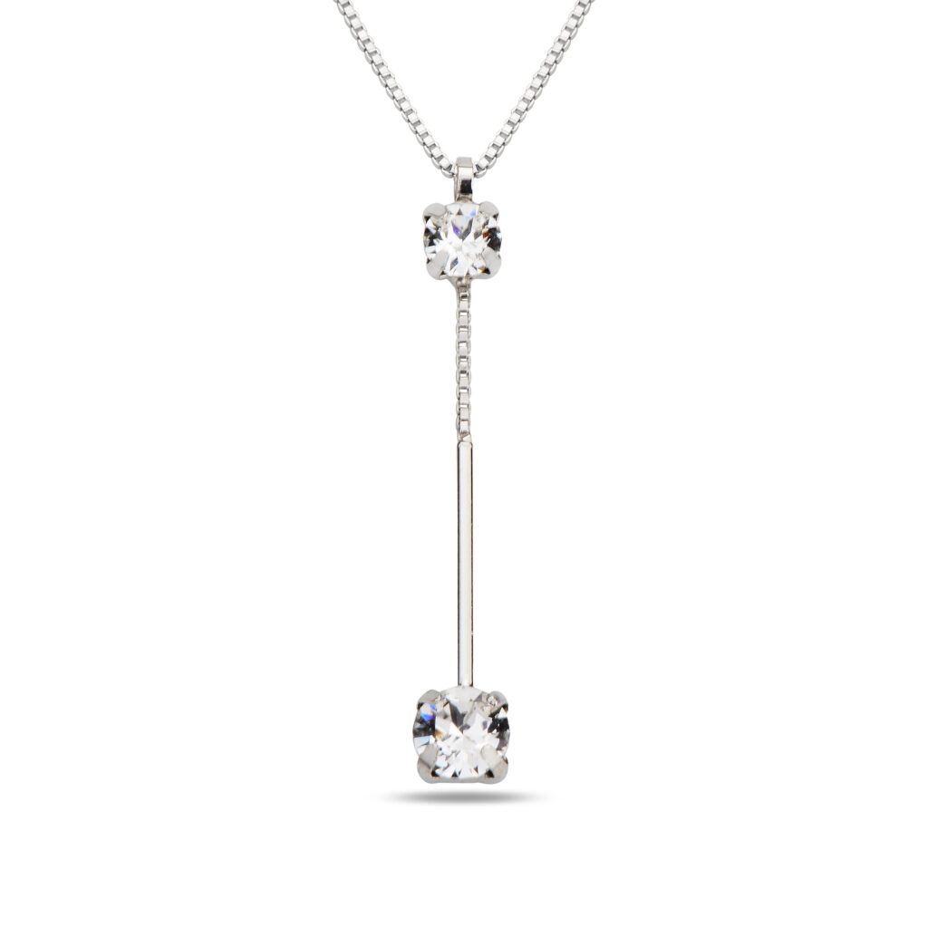 Swarovski Çubuklu Kolye